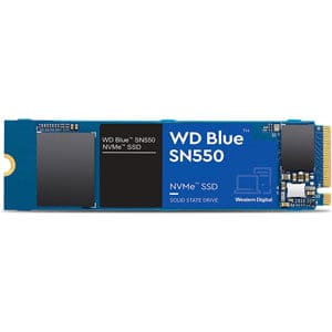 WD Blue SN550 1TB NVMe SSD Gen3 x4 PCIe M.2 2280 3D NAND