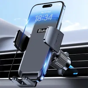 Blukar Soporte Móvil Coche Ventilación con 2023 Upgraded Clip Estable 360° Rotación