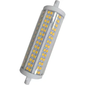 LED ATOMANT Bombilla LED R7S 20W 118mm Regulable. Color Blanco Frio (6500K). 2000 lumenes. 360 grados