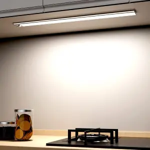 OUILA Luz de Armario LED con Sensor Movimiento 6500K Recargable 41CM Adhesiva